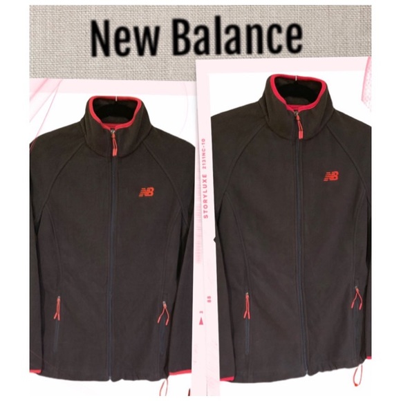 NEW New Balance Jacket NEW WITH TAGS Premium Fleece jacket Zip-up Size S - Picture 1 of 9